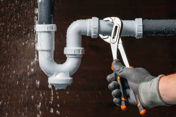 Professional Drain Cleaning technician working in Avon, MA